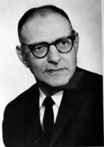 The Reverend Richard M. Steiner of the First Unitarian Church, Portland, 1959